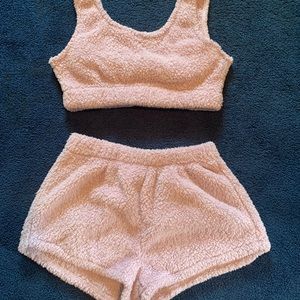 Fuzzy Pajama Set